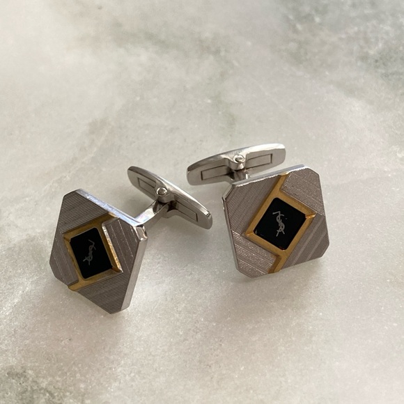 YSL Cuff Links Vintage - Picture 4 of 6